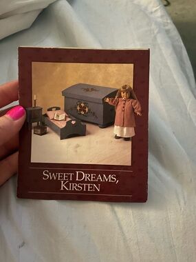 Vintage 90s American Girl / pleasant company Sweet Dreams Kirsten Doll pamphlet